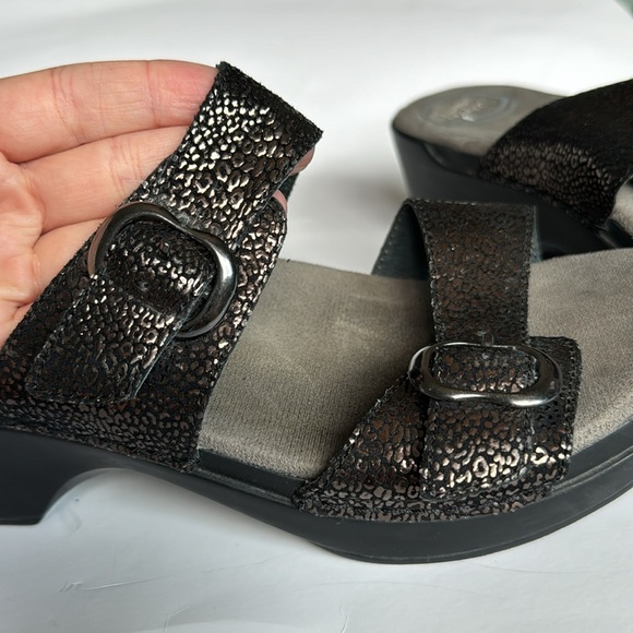 Dansko Double Buckles and Straps Platform Sandal slip on 40 9.5 - Picture 7 of 7